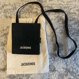 Jacquemus Sued/Corduroy Shoulder Bag